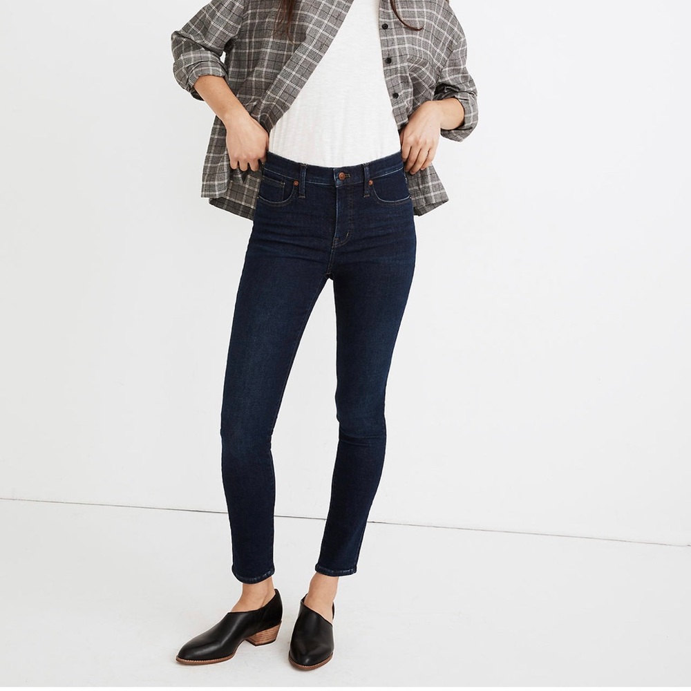 Madewell 💕 NWOT 9” Skinnies in Orland Wash